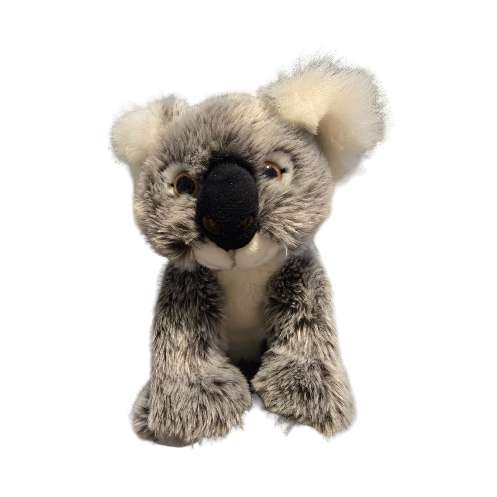 Adventure Planet Plush Sitting Koala Bear Gray White Stuffed Animal Toy 10"